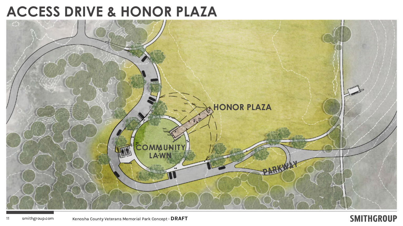 Veterans Park Access Drive